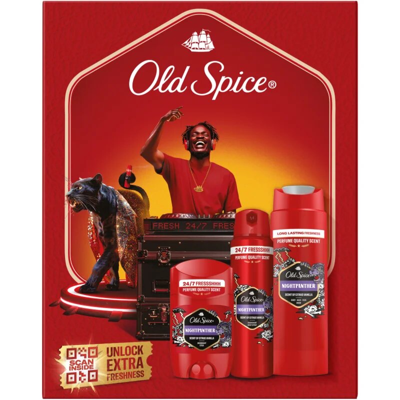 Old Spice Nightpanther DJ set cadou