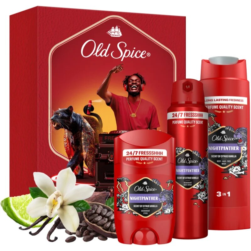 Old Spice Nightpanther DJ set cadou