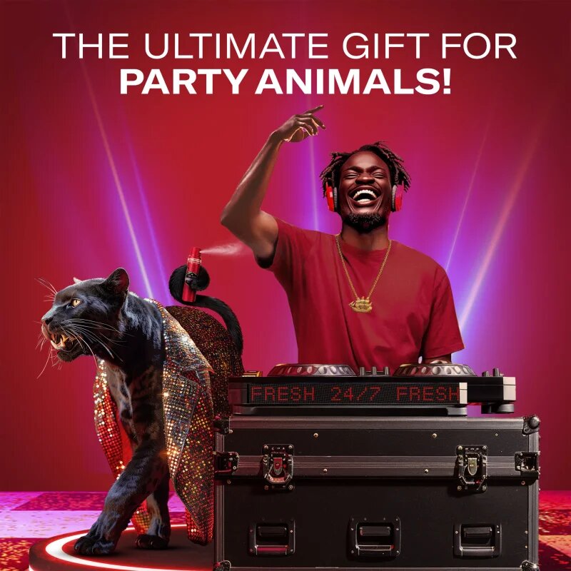 Old Spice Nightpanther DJ set cadou pentru barbati