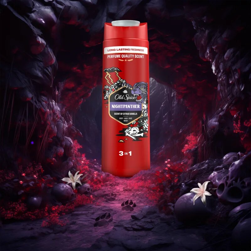 Old Spice Nightpanther gel de duș 3 in 1 400 ml