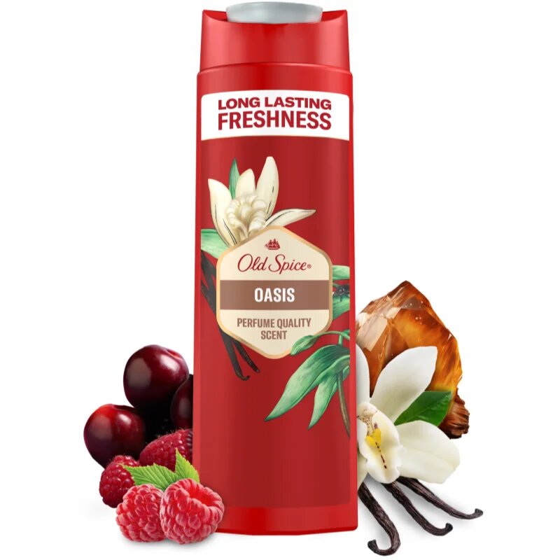 Old Spice Oasis Gel de duș pentru bărbați 3 in 1 400 ml