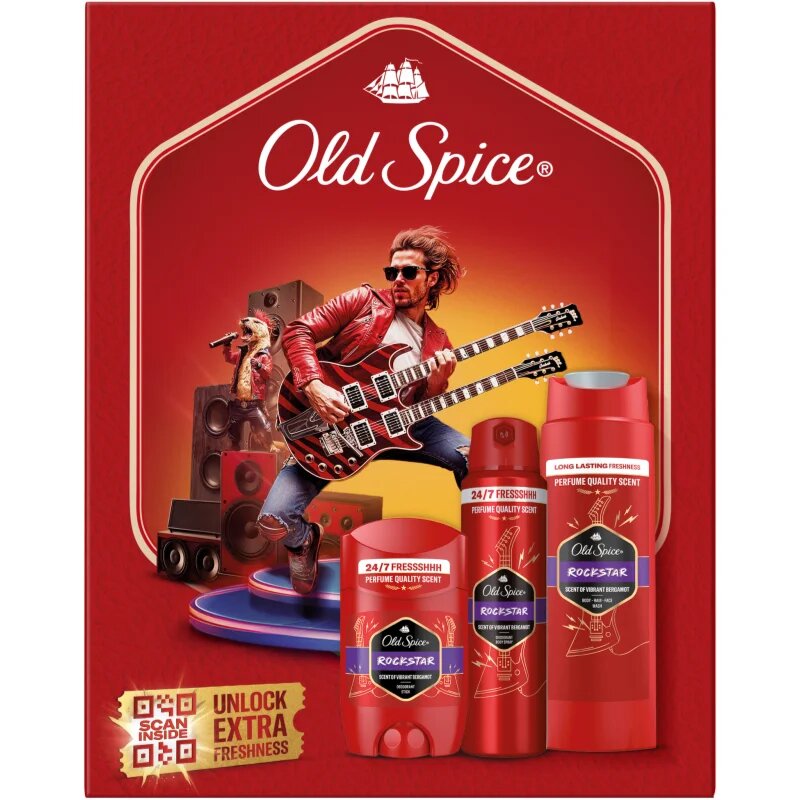 Old Spice RockStar For the Music Legend set cadou