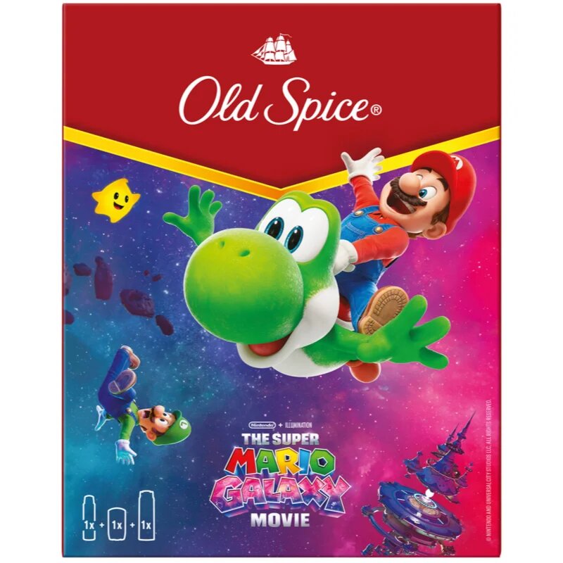 Old Spice Super Mario Galaxy Movie Gift Set set cadou