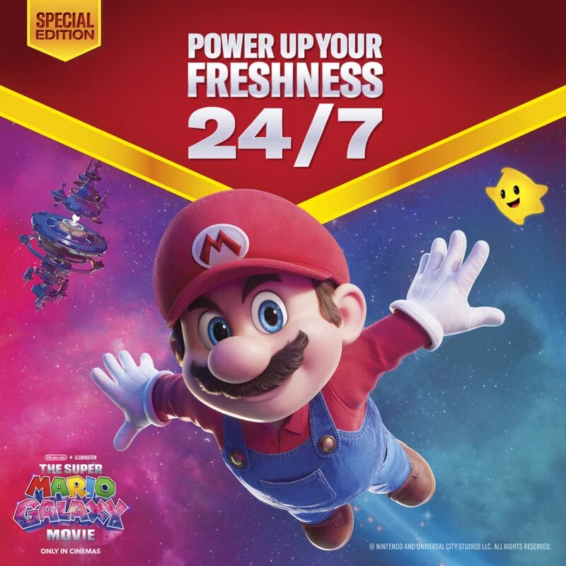 Old Spice Super Mario Galaxy Movie Gift Set set cadou