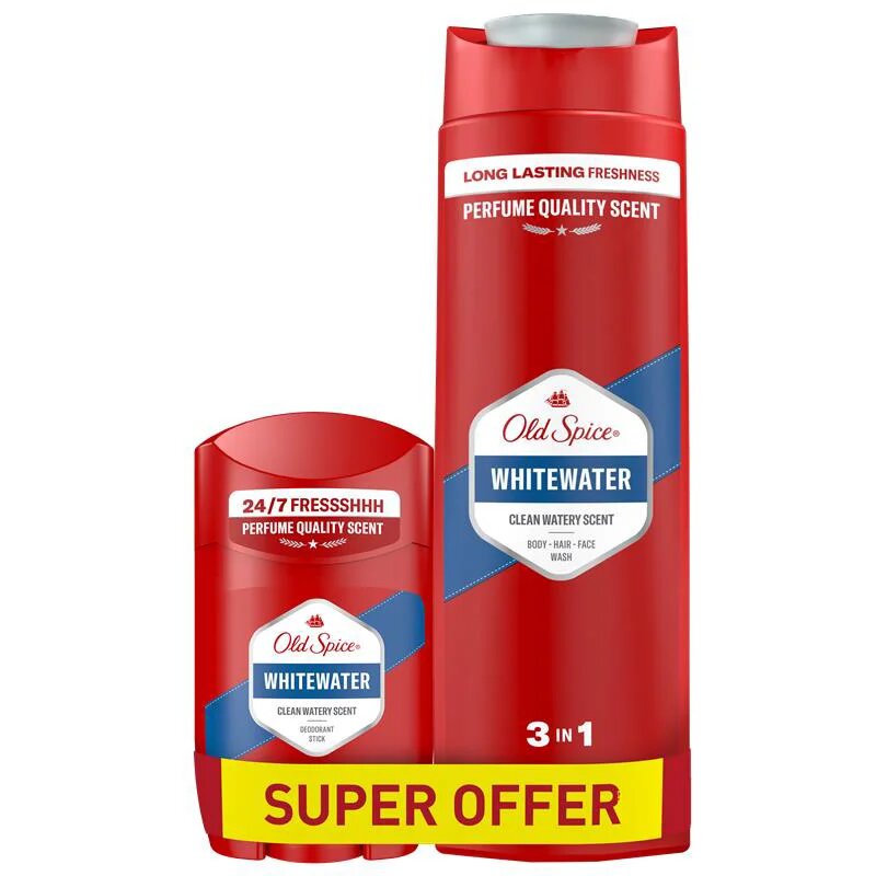 Old Spice Whitewater ambalaj economic