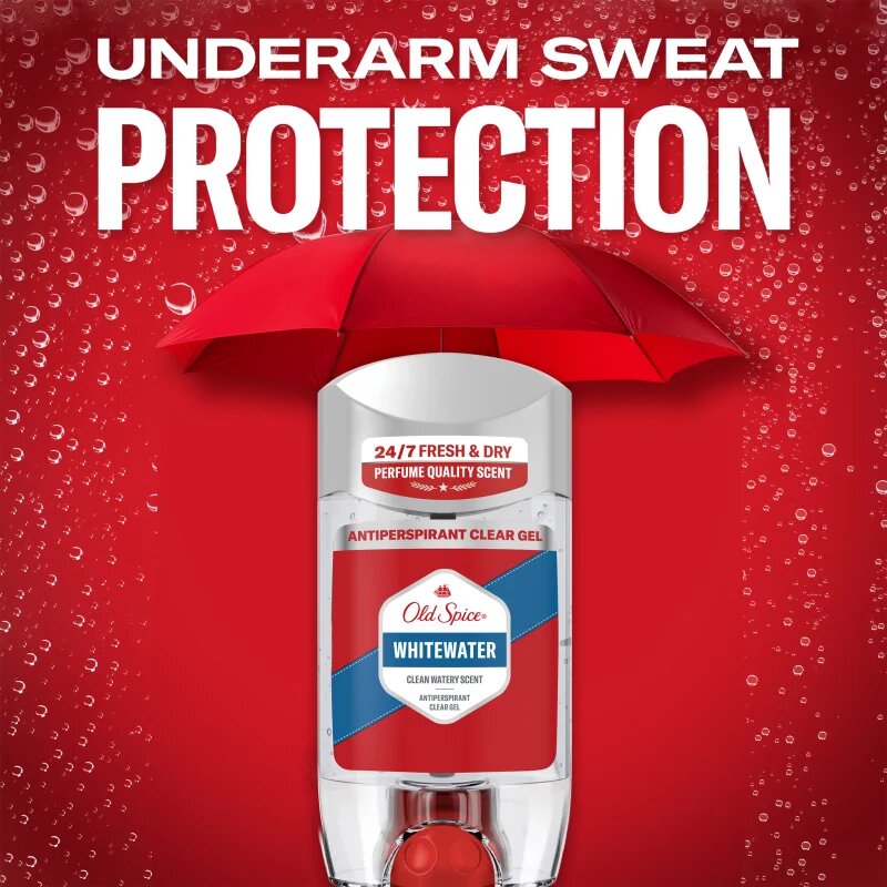 Old Spice Whitewater Antiperspirant Clear Gel gel antiperspirant 70 ml
