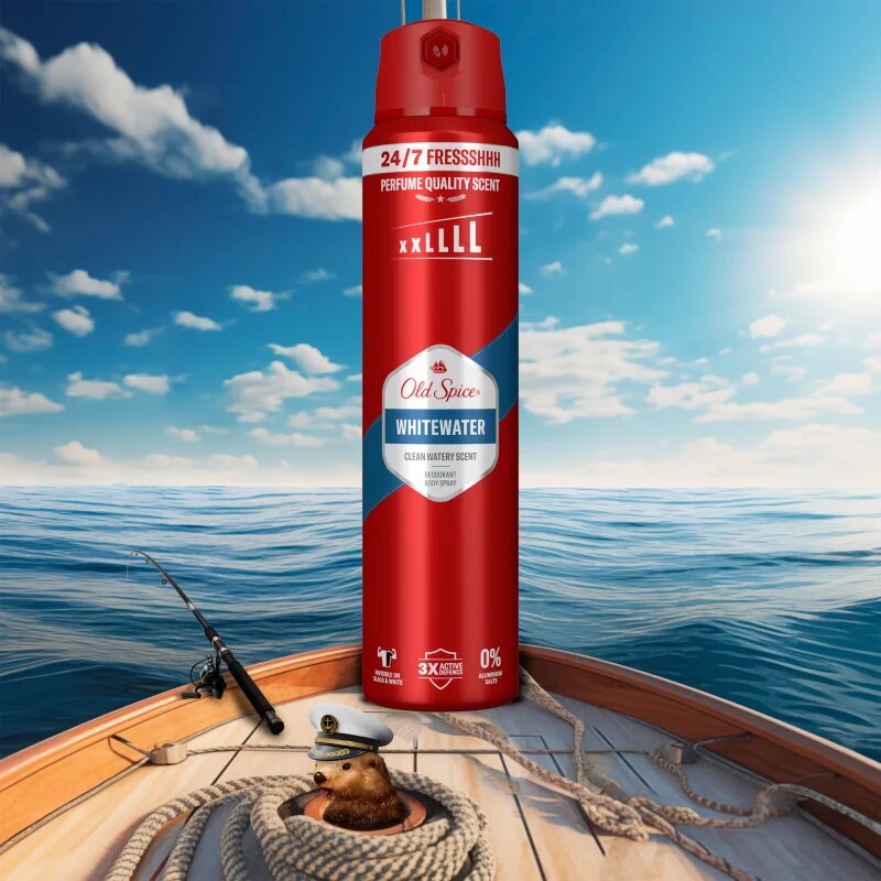 Old Spice Whitewater deodorant spray 250 ml