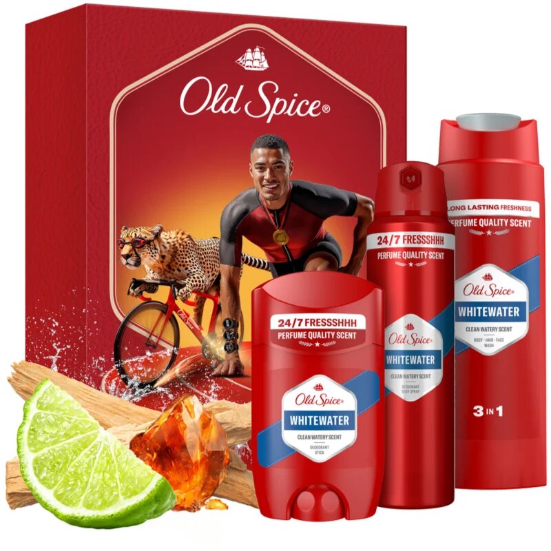 Old Spice Whitewater Ironman set cadou