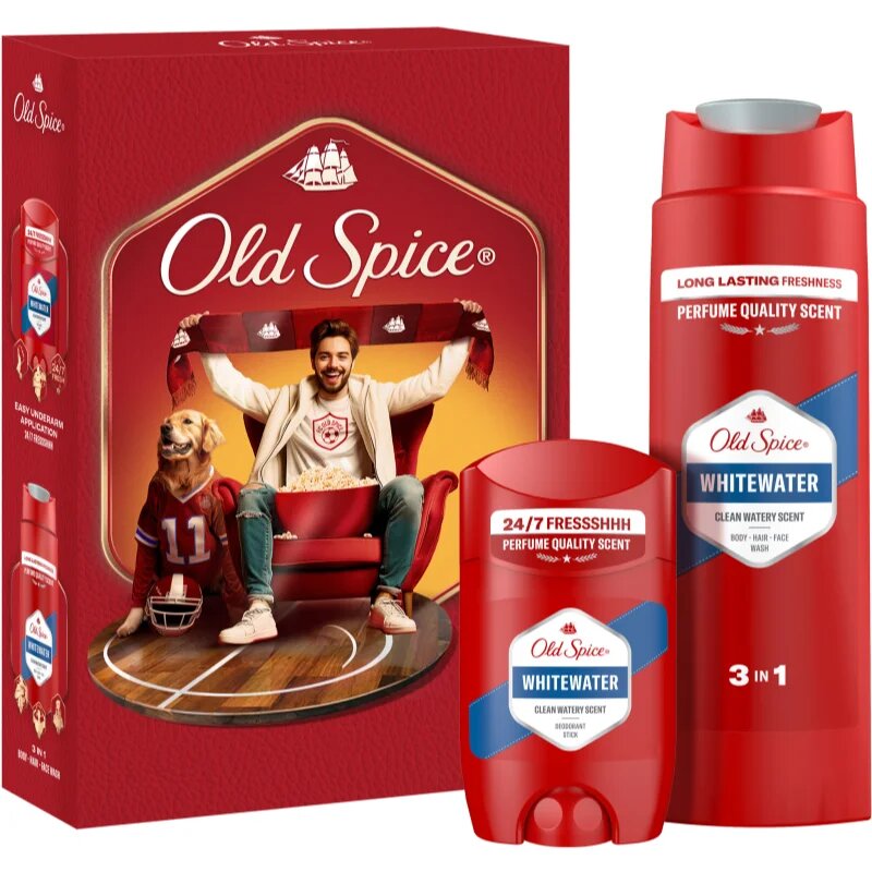 Old Spice Whitewater Sports Fan set cadou