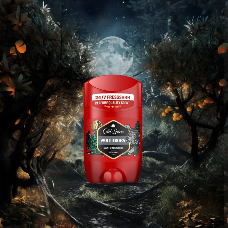 Old Spice Wolfthorn deodorant stick pentru barbati 65 ml