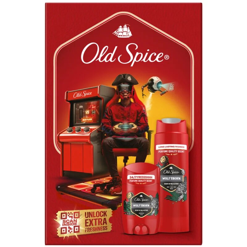 Old Spice Wolfthorn Gamer set cadou