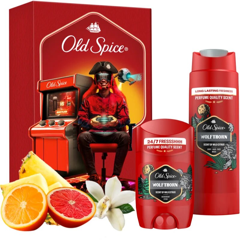 Old Spice Wolfthorn Gamer set cadou