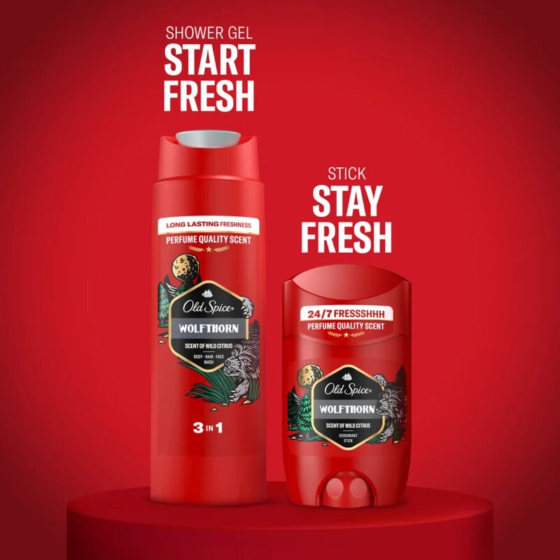 Old Spice Wolfthorn Gamer set cadou