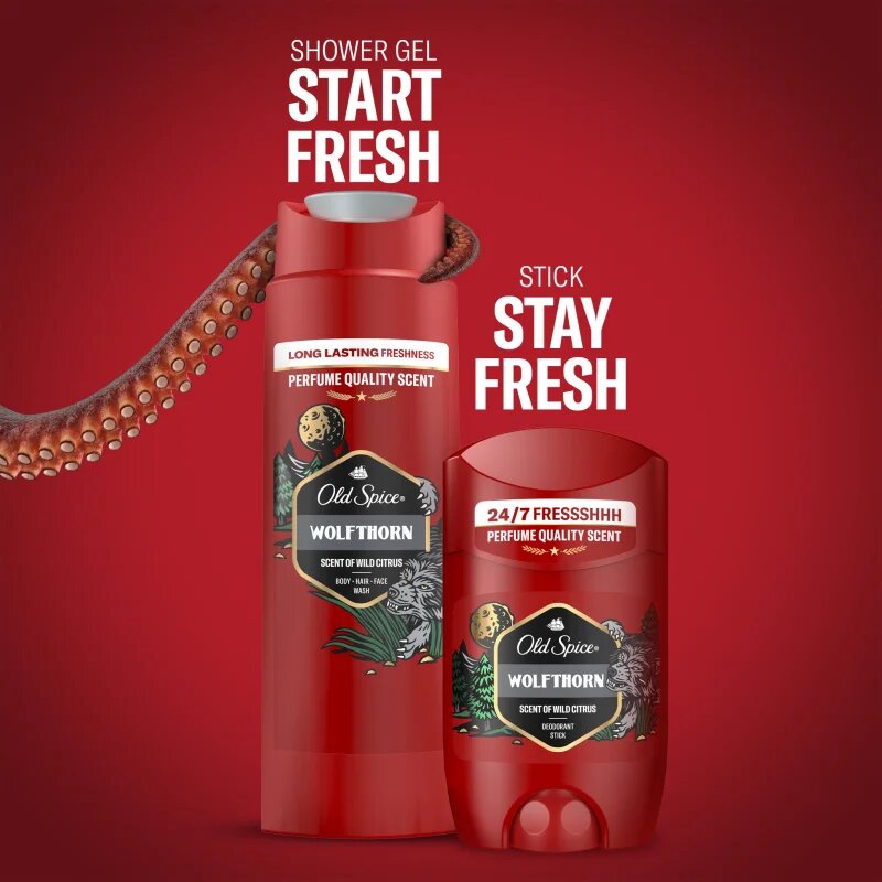 Old Spice Wolfthorn Gamer set cadou pentru barbati