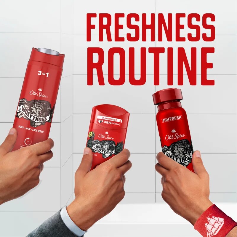 Old Spice Wolfthorn gel de duș 400 ml