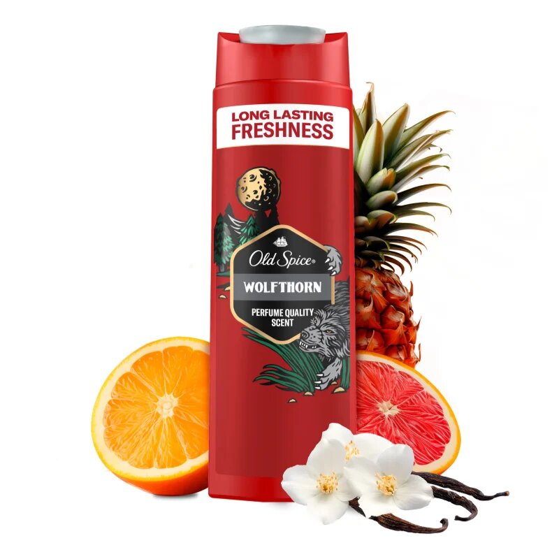Old Spice Wolfthorn gel de duș 400 ml