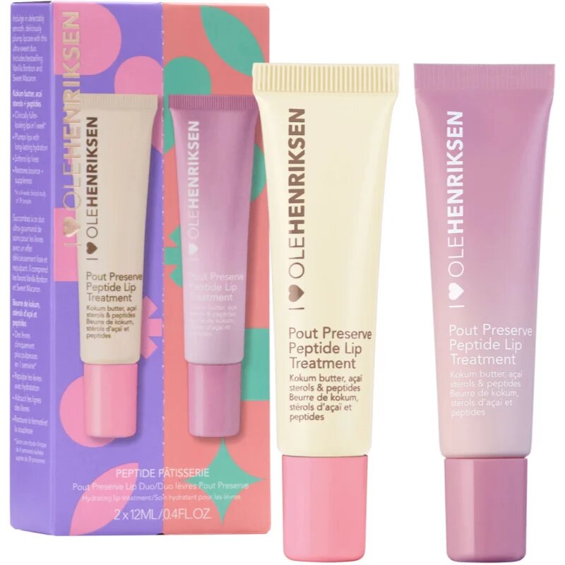 OLEHENRIKSEN Pout Preserve Lip Duo set cadou de buze Peptide Pâtisserie