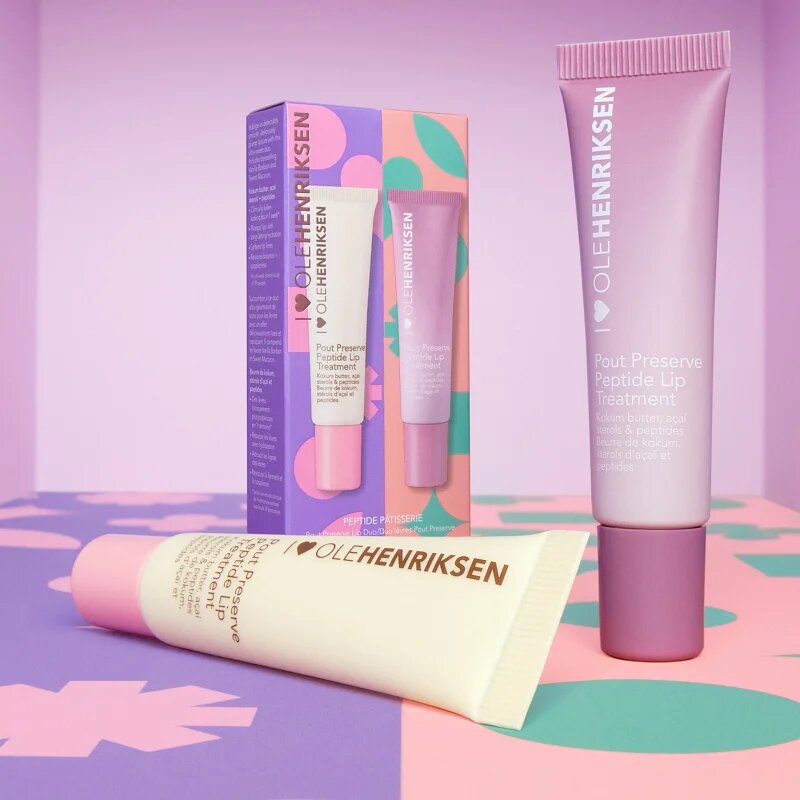 OLEHENRIKSEN Pout Preserve Lip Duo set cadou de buze Peptide Pâtisserie