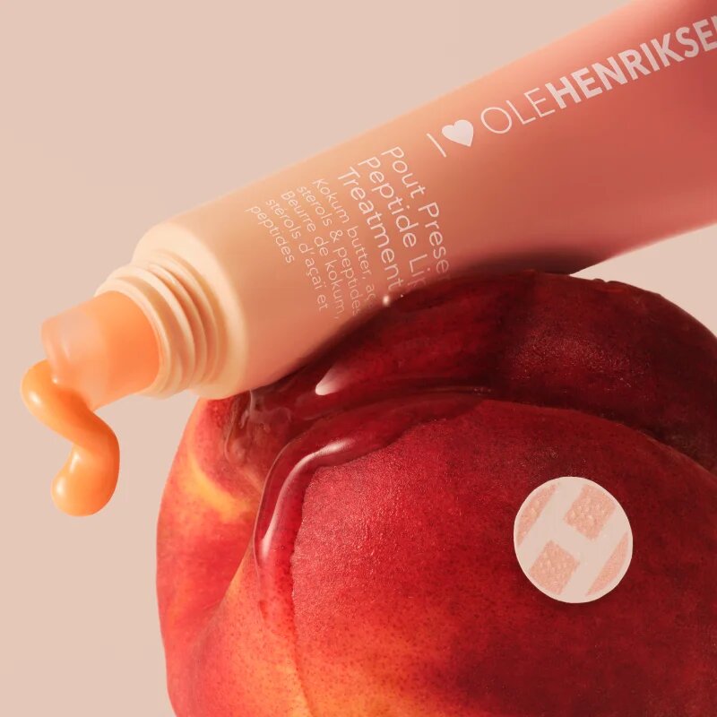OLEHENRIKSEN Pout Preserve Peptide Lip Treatment lip gloss hidratant culoare Peach Glaze 12 ml