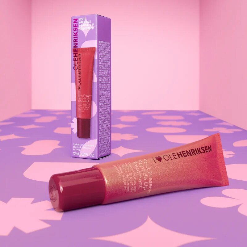 OLEHENRIKSEN Pout Preserve Peptide Lip Treatment lip gloss hidratant culoare Pomegranate Fizz Glimmer 12 ml
