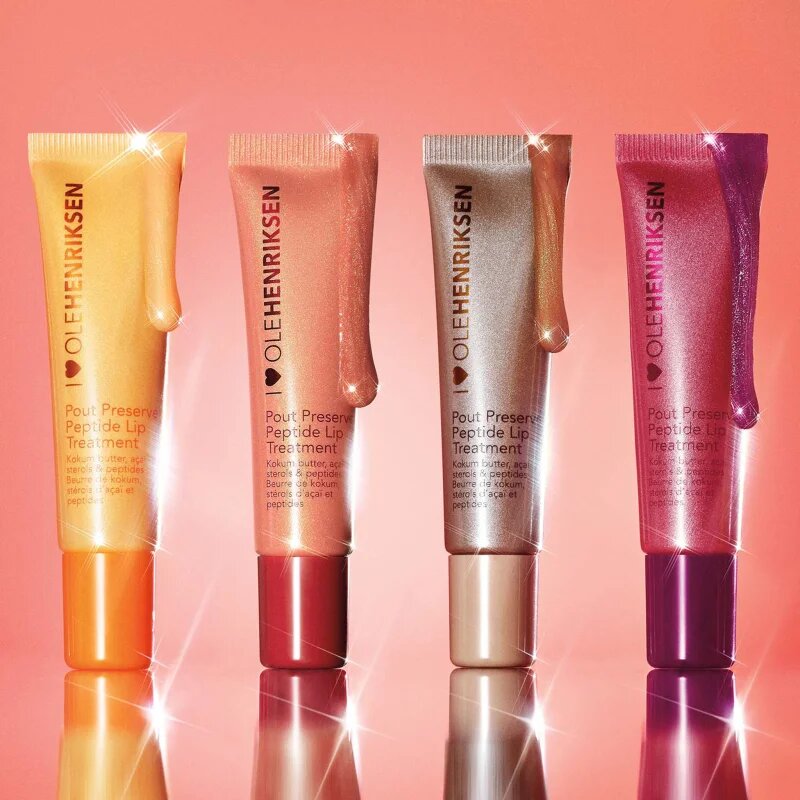 OLEHENRIKSEN Pout Preserve Peptide Lip Treatment lip gloss hidratant culoare Strawberry Sorbet Glimmer 12 ml