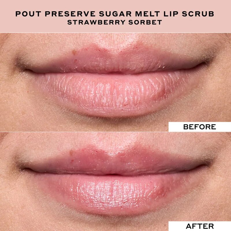 OLEHENRIKSEN Pout Preserve Sugar Melt Exfoliating Lip Scrub exfoliant din zahar de buze culoare Strawberry Sorbet 8 g