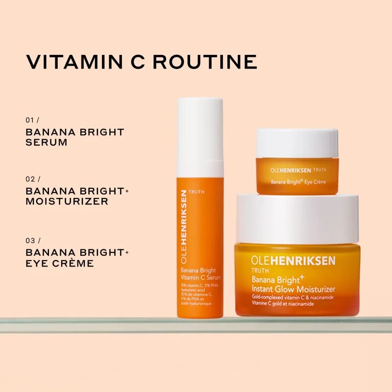 OLEHENRIKSEN Truth Banana Bright Bestsellers Vitamin C Trio set pentru îngrijirea tenului