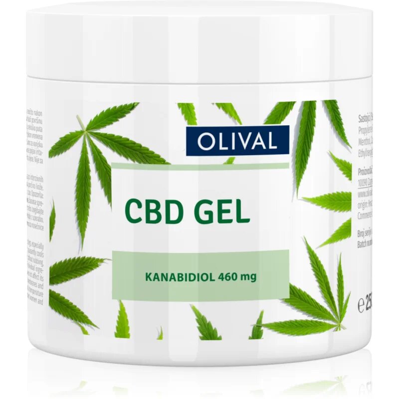Olival CBD Gel gel revigorant pentru picioare obosite 250 ml