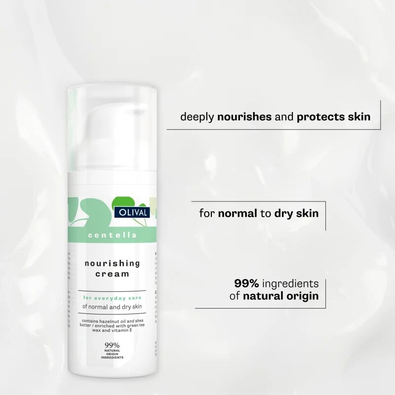 Olival Centella crema de fata hranitoare pentru piele normala si uscata 50 ml