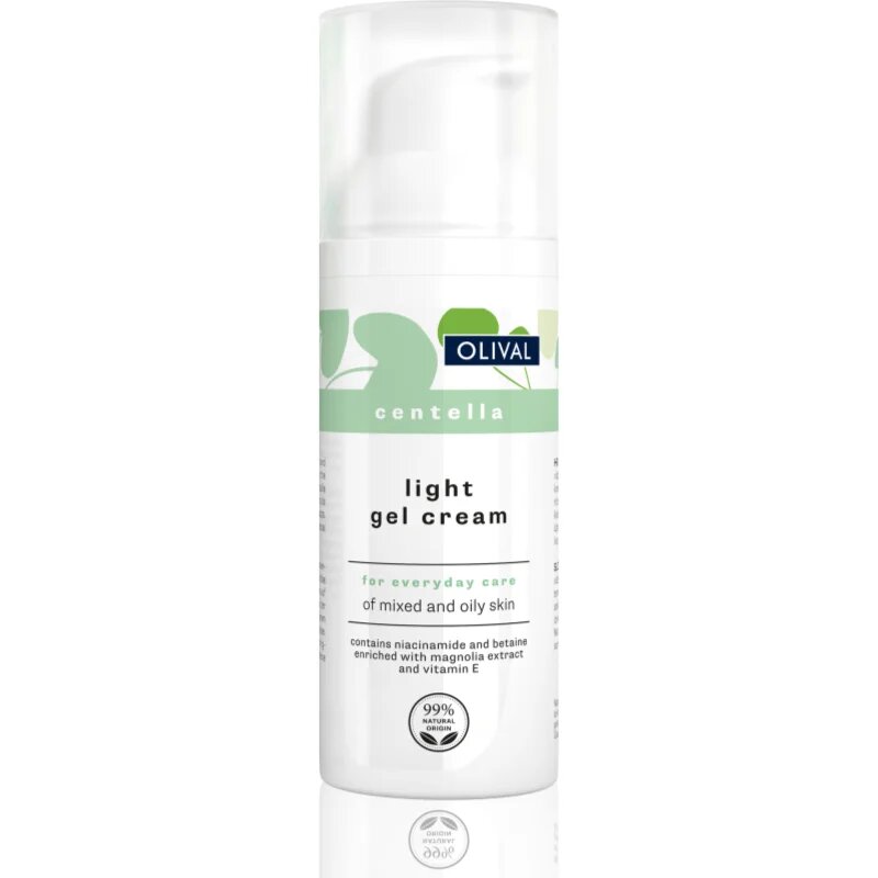 Olival Centella gel crema deschisa pentru piele mixta spre grasa 50 ml
