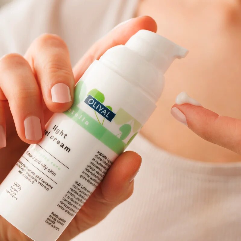Olival Centella gel crema deschisa pentru piele mixta spre grasa 50 ml