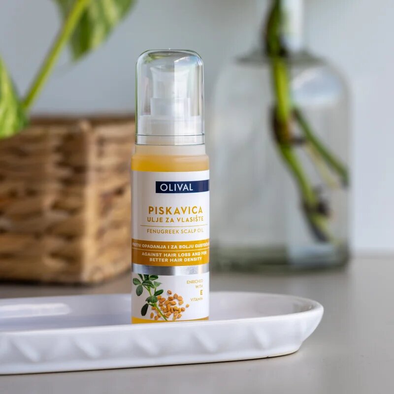 Olival Fenugreek ulei hranitor impotriva caderii parului 60 ml