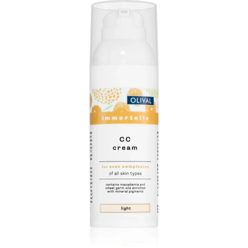 Olival Immortelle crema CC hidratanta culoare Light 50 ml