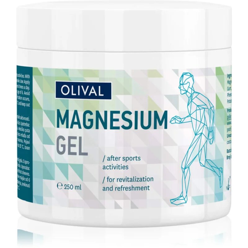 Olival Magnesium gel pentru masaj cu efect rece 250 ml