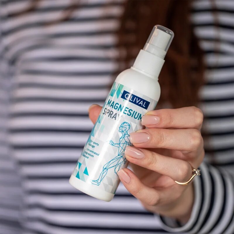 Olival Magnesium ulei de magneziu pentru regenerarea musculară in spray 100 ml