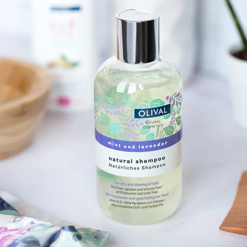 Olival Micellar Mint and Lavender șampon micelar pentru păr uscat și deteriorat 250 ml