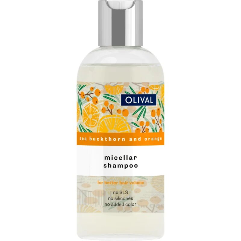 Olival Micellar Sea Buckthorn and Orange șampon micelar pentru volum și strălucire 250 ml