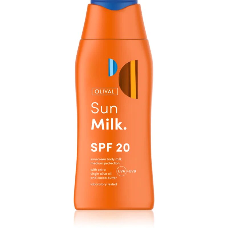 Olival Sun Milk lotiune pentru bronzat SPF 20 200 ml