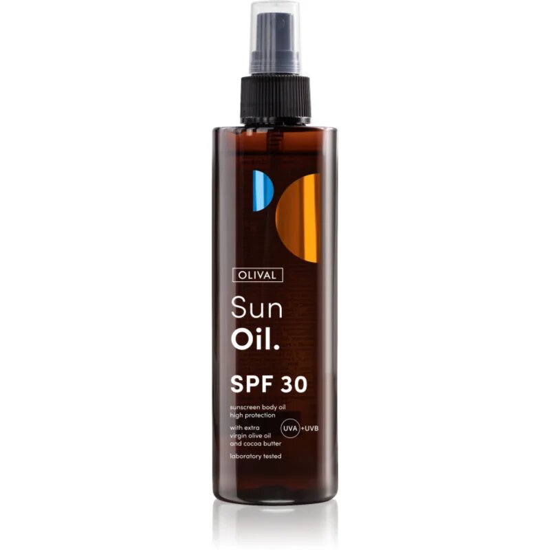 Olival Sun Oilé ulei pentru plaja cu efect de nutritiv SPF 30 200 ml
