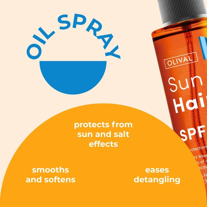 Olival Sun spray protector pentru par expus la soare 100 ml