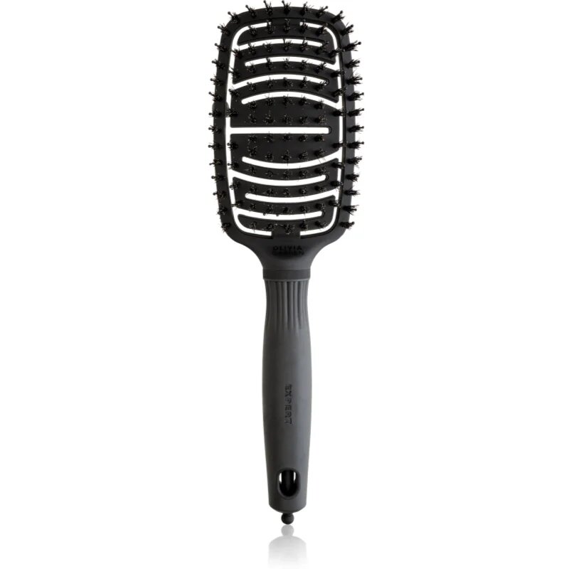 Olivia Garden Care Flex Board & Nylon Black perie de tip paletă pentru păr 1 buc
