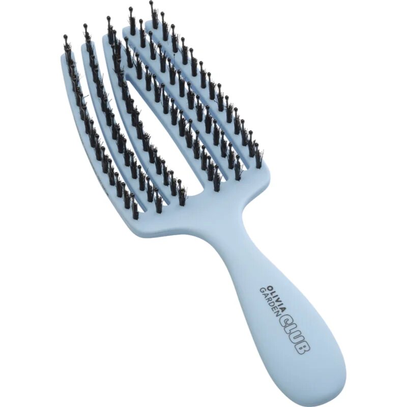 Olivia Garden Club The Nomad Detangling&Shine Fingerbrush​ perie de tip paletă pentru păr 1 buc