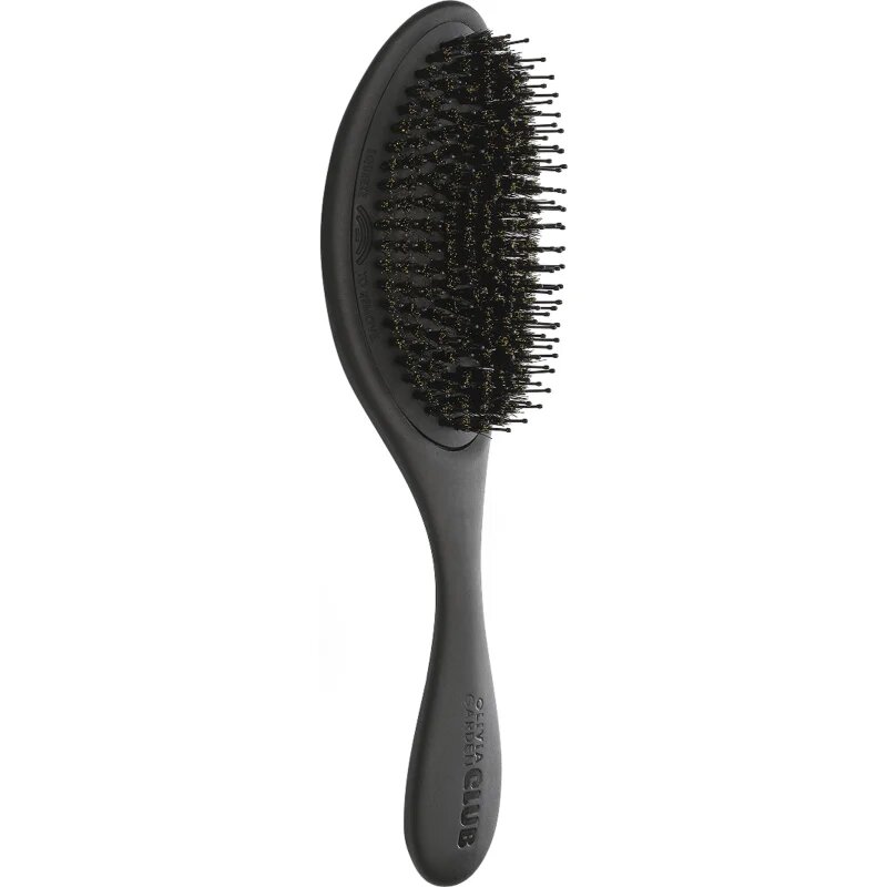 Olivia Garden Club The Reset Detangling&Shine Hairbrush perie de tip paletă cu sac Black 1 buc