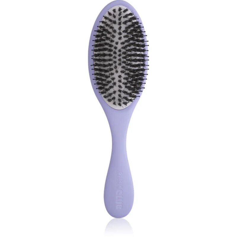 Olivia Garden Club The Reset Detangling&Shine Hairbrush perie de tip paletă cu sac Lilac 1 buc