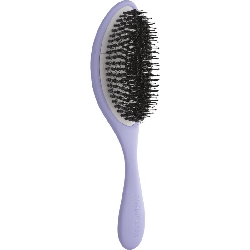 Olivia Garden Club The Reset Detangling&Shine Hairbrush perie de tip paletă cu sac Lilac 1 buc