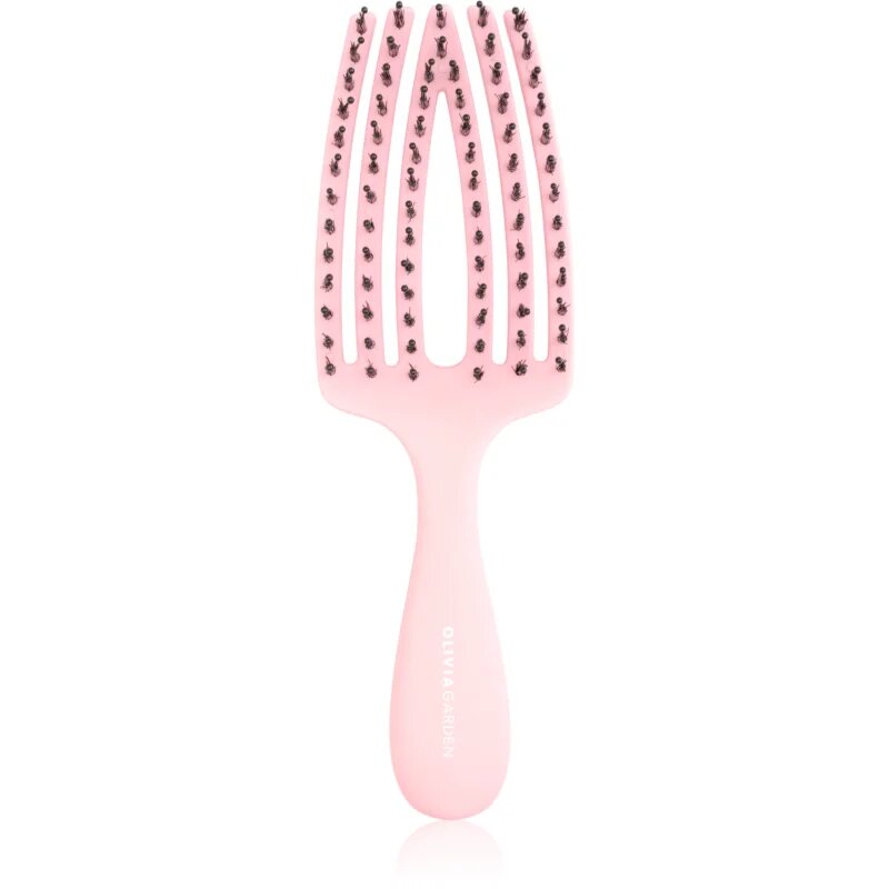 Olivia Garden Fingerbrush Kids Pink perie de par pentru copii 1 buc
