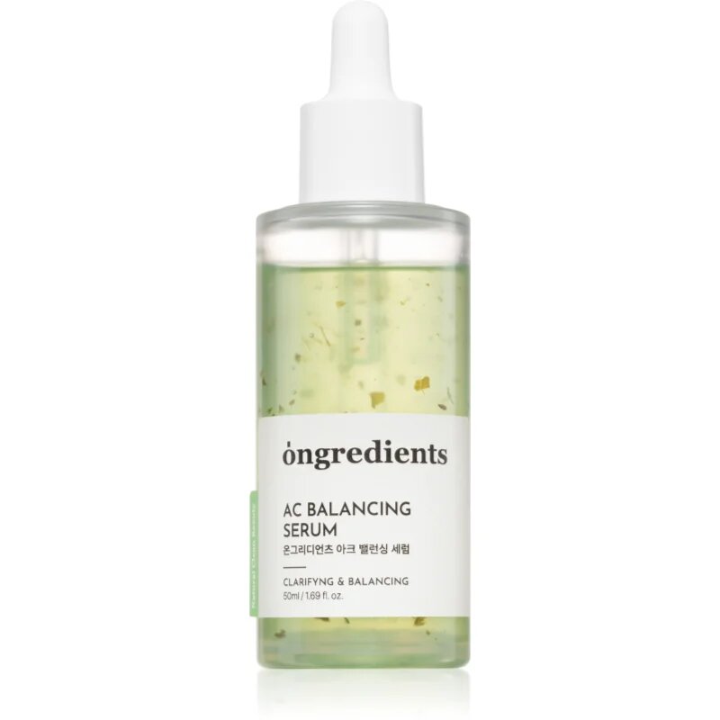 Ongredients AC Balancing Serum Stabilizator pentru îmbunătățirea calității pielii 50 ml