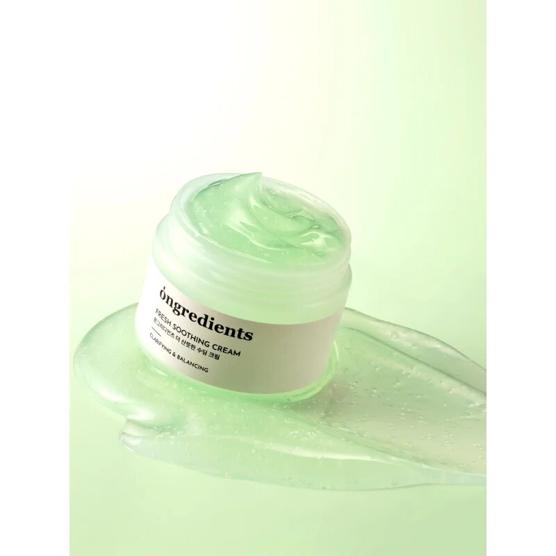 Ongredients Fresh Soothing Cream crema gel hidratanta cu textura usoara 50 ml