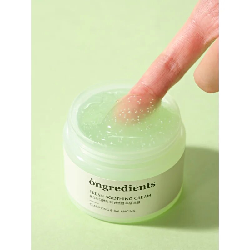 Ongredients Fresh Soothing Cream crema gel hidratanta cu textura usoara 50 ml