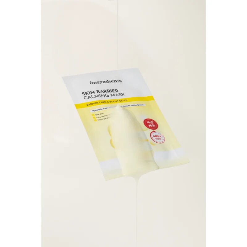 Ongredients Skin Barrier Calming Mask mască textilă calmantă pentru fortificarea barierei cutanate 1 buc